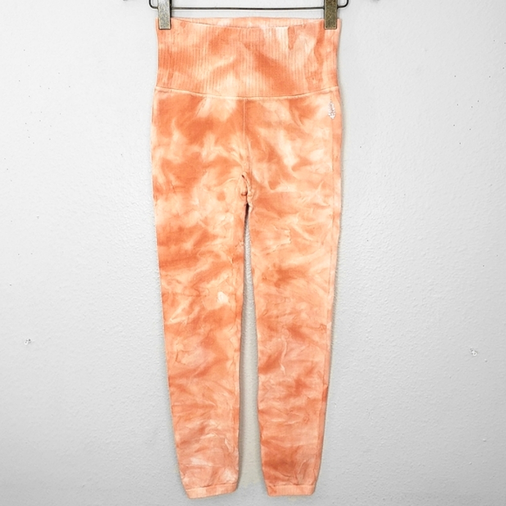 Free People FP Movement Good Karma Leggings Tie Dye